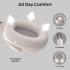 Monster Persona 3rd ANC Active Noise Cancelling Headphones, Over Ear Wireless Headphone Bluetooth with Mic, 70 Hours Playtime Bluetooth Headphones, Foldable Comfort Lightweight Headphone for Travel - White